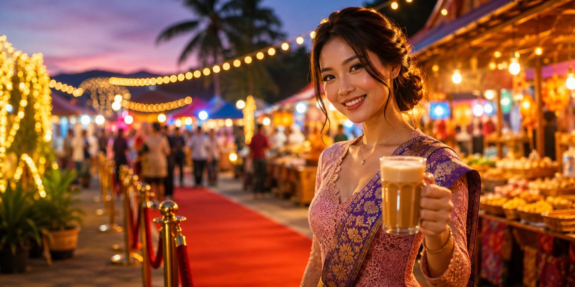 Pemandangan kasino hiburan malam Malaysia dengan gaya Melayu